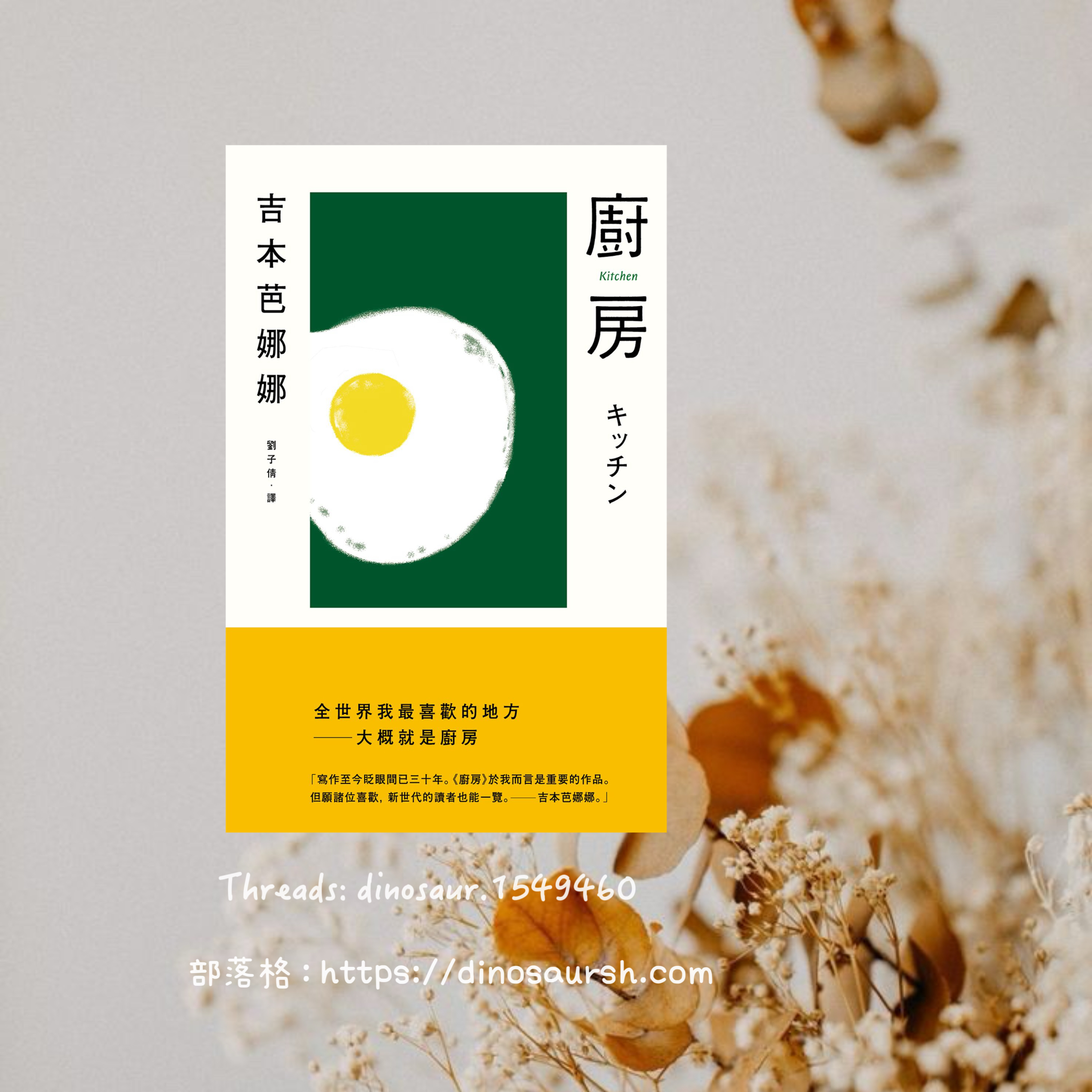 思念親情最好的地方——《廚房》